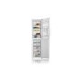 Refurbished Hoover HFF195WWK Frost Free Fridge Freezer in White