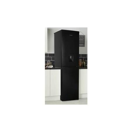 Refurbished Hoover HFF195BWK Freestanding 281 Litre 50/50 Fridge Freezer with Water Dispenser Black