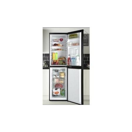 Refurbished Hoover HFF195BWK Freestanding 281 Litre 50/50 Fridge Freezer with Water Dispenser Black