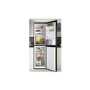 Refurbished Hoover HFF195BWK Freestanding 281 Litre 50/50 Fridge Freezer with Water Dispenser Black
