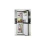 Refurbished Hoover HFF195BWK Freestanding 278 Litre 50/50 Fridge Freezer with Water Dispenser Black