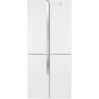Refurbished Hoover HFDN180UK Freestanding 422 Litre 65/35 American Fridge Freezer