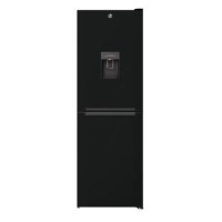 Refurbished Hoover AXI COMBINED HMNB 6182 B5WDKN Freestanding 306 Litre 50/50 Fridge Freezer Black