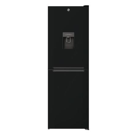 Refurbished Hoover AXI COMBINED HMNB 6182 B5WDKN Freestanding 306 Litre 50/50 Fridge Freezer Black