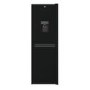 Refurbished Hoover AXI COMBINED HMNB 6182 B5WDKN Freestanding 306 Litre 50/50 Fridge Freezer Black