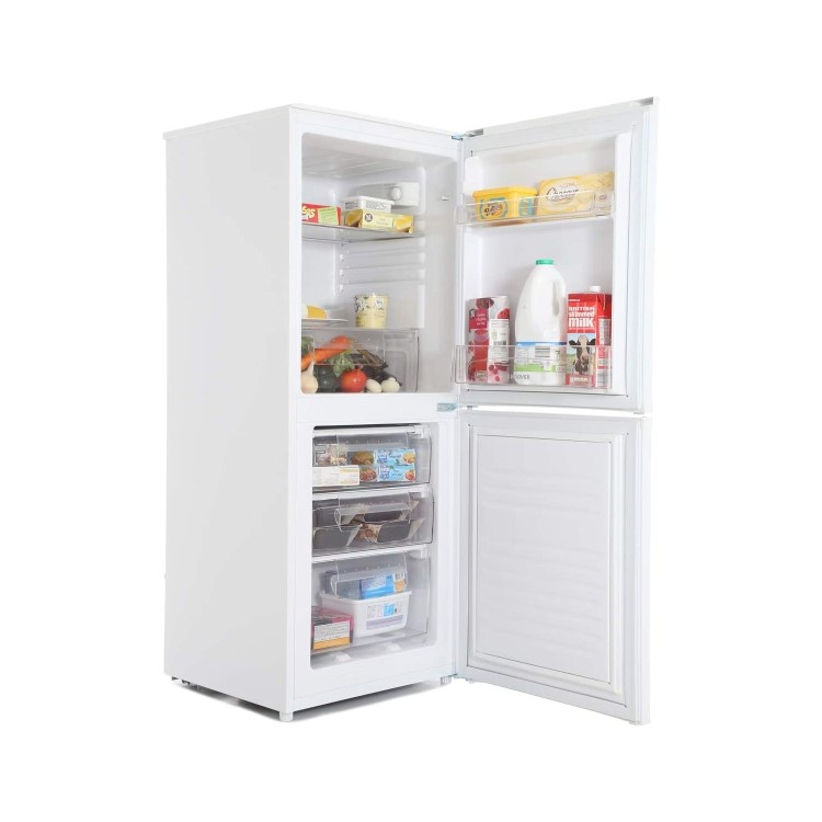 Refurbished Hoover HSC536W-80N34004576 Freestanding 173 Litre 50/50 Fridge Freezer