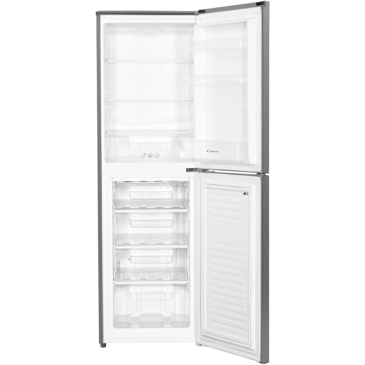 Candy 248 Litre 50/50 Freestanding Fridge Freezer - Silver