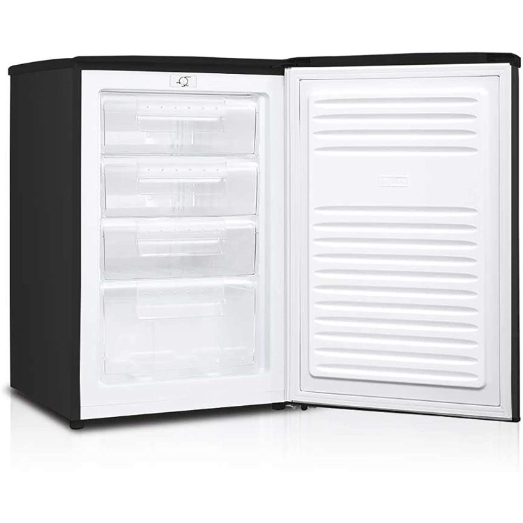 Refurbished Candy CHTZ552BK Freestanding 81 Litre Freezer Black