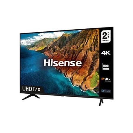 Refurbished Hisense 43" 4K Ultra HD with HDR LED Freeview Play Smart TV