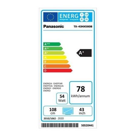 Refurbished Panasonic 43" 4K Ultra HD with HDR LED Smart TV