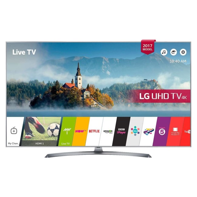 Refurbished LG 43" 4K Ultra HD with HDR10 LED Freeview Play Smart TV without Stand