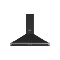 Refurbished Stoves Richmond 90PYR 90cm Chimney Cooker Hood - Black