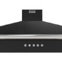 Refurbished Stoves Richmond 90PYR 90cm Chimney Cooker Hood - Black