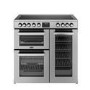 Refurbished Belling Cookcentre 90cm Electric Ceramic Range Cooker - Stainless