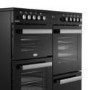 Refurbished Belling Cookcentre 100cm Electric Ceramic Range Cooker - Black