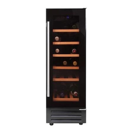 Refurbished Belling 300BLKWC  Integrated 18 Bottle Single Zone Wine Cooler