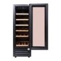 Refurbished Belling 300BLKWC  Integrated 18 Bottle Single Zone Wine Cooler