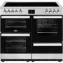 Belling Cookcentre 100E 100cm Electric Range Cooker - Stainless Steel