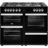 Belling 444444095 Cookcentre 110DF 110cm Dual Fuel Range Cooker - Black