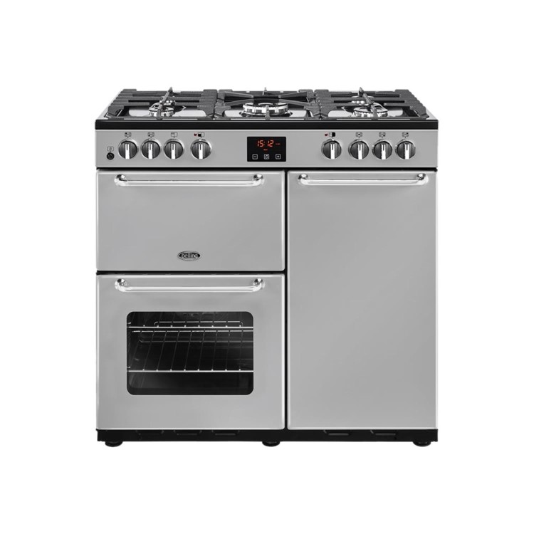 Refurbished Belling Sandringham 90DFT 90cm Double Oven Dual Fuel Range Cooker
