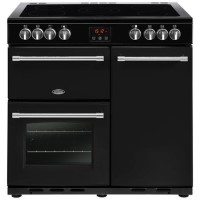 Belling Farmhouse 90E 90cm Electric Range Cooker - Black