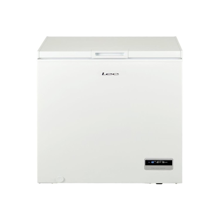 Refurbished Lec CF150L Freestanding 150 Litre Chest Freezer White