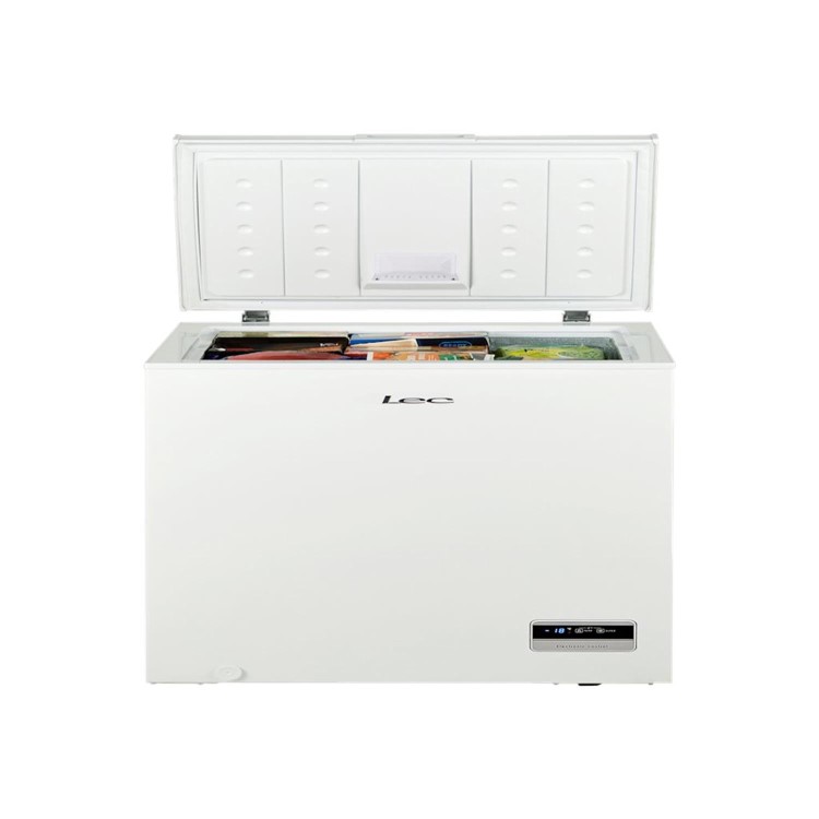 Refurbished Lec CF150L Freestanding 150 Litre Chest Freezer White