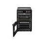 Refurbished Stoves Richmond 600DF Black Dual Fuel Cooker with Double Oven