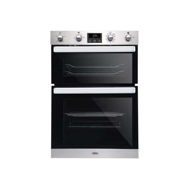 Refurbished Belling BI902MFCT 60cm Double Built In Electric Oven