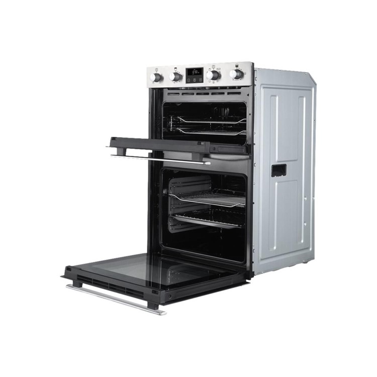 Refurbished Belling BI902MFCT 60cm Double Built In Electric Oven