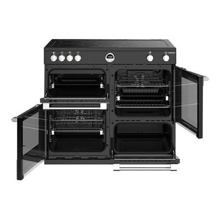 Refurbished Stoves Sterling Deluxe S1000EI 100cm Black Induction Range Cooker
