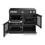 Refurbished Stoves Sterling Deluxe S1000EI 100cm Black Induction Range Cooker