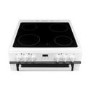 Refurbished Bush BDBL60ELW 60cm Double Oven Electric Cooker in White