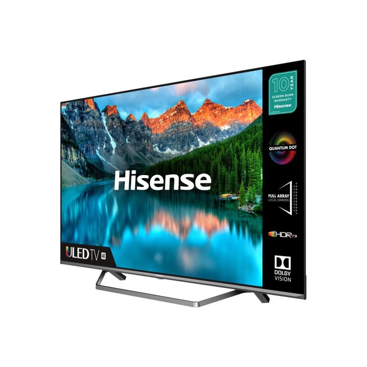 Refurbished Hisense 50" 4K Ultra HD with HDR10+ QLED Freeview Play Smart TV