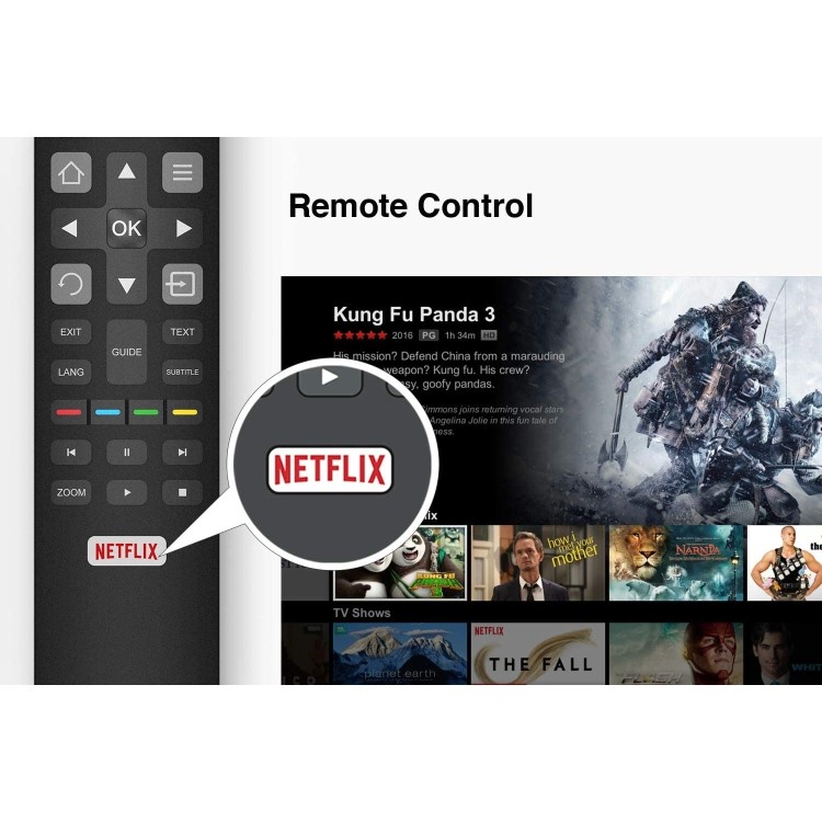 Refurbished TCL 55" 4K Ultra HD with HDR10+ QLED Freeview Play Smart TV without Stand