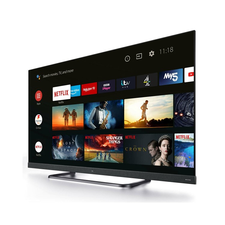 Refurbished TCL 55" 4K Ultra HD with HDR10+ LED Freeview Play Smart TV