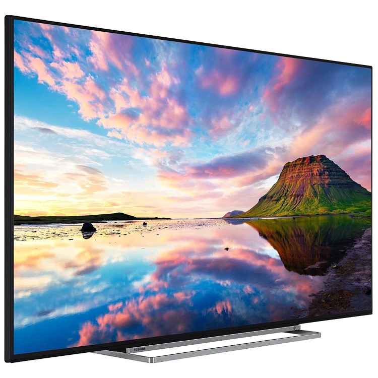 Refurbished Toshiba 65" 4K Ultra HD with HDR10 LED Freeview Play Smart TV without Stand