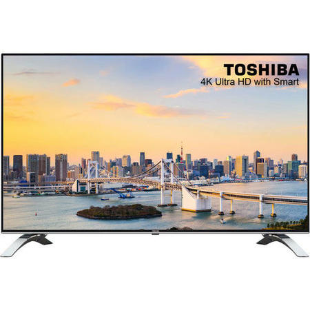 Refurbished Toshiba 55" 4K Ultra HD with HDR LED Freeview Play Smart TV