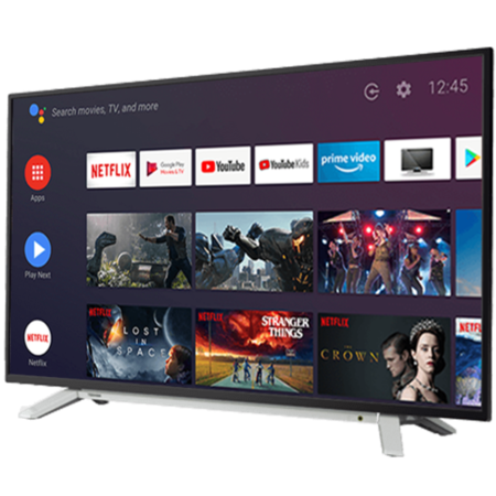 Refurbished Toshiba 55" 4K Ultra HD with HDR LED Freeview Play Smart TV
