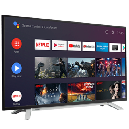Refurbished Toshiba 55" 4K Ultra HD with HDR LED Freeview Play Smart TV
