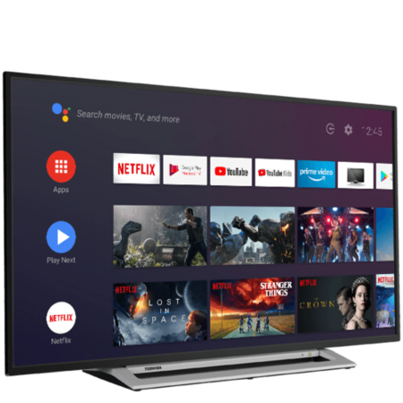 Refurbished Toshiba 55" 4K Ultra HD with HDR LED Freeview Play Smart TV