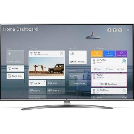 Refurbished LG 55" 4K Ultra HD with HDR LED Freeview HD Smart TV without Stand