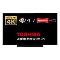 Refurbished Toshiba 55" 4K Ultra HD with HDR LED Freeview HD Smart TV without Stand