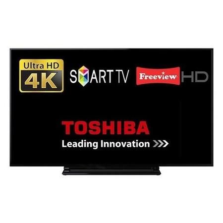 Refurbished Toshiba 55" 4K Ultra HD with HDR LED Freeview HD Smart TV without Stand