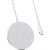 Anker PowerWave Select Plus 7.5W Magnetic Wireless Charger - White Anker PowerWave Select Plus 7.5W Magnetic Wireless Charger - White