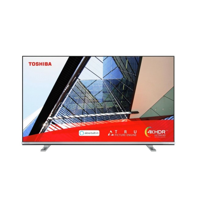 Refurbished Toshiba 58" 4K Ultra HD with HDR10 LED Freeview Play Smart TV without Stand