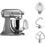 Refurbished KitchenAid Artisan 5KSM125BQG 4.8L Stand Mixer Liquid Graphite
