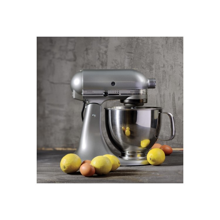 Refurbished KitchenAid Artisan 5KSM125BQG 4.8L Stand Mixer Liquid Graphite