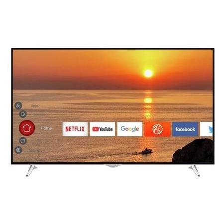 Refurbished Hitachi 65" 4K Ultra HD with HDR LED Freeview Play Smart TV