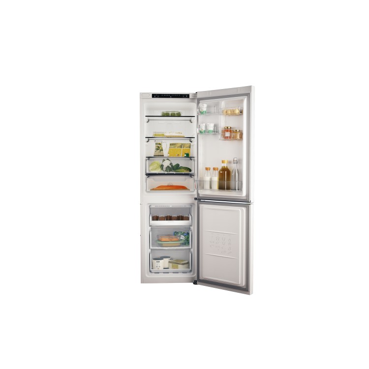 Refurbished Hotpoint H3T811IW1 Freestanding 338 Litre 70/30 Frost Free Fridge Freezer White